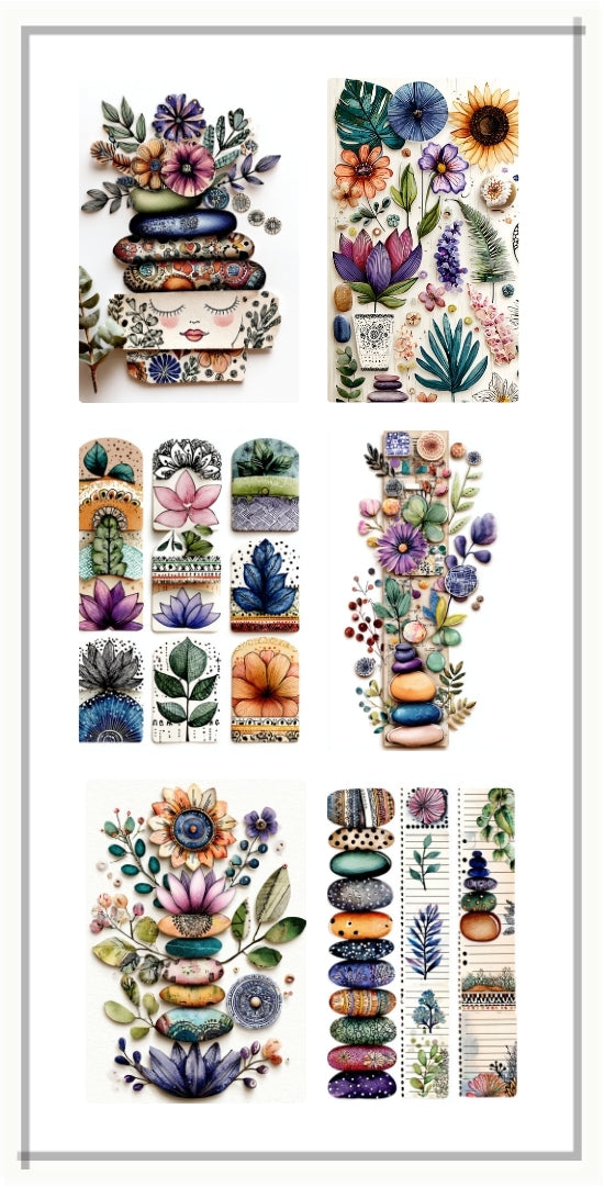 Waterslide Nail Decal | ZEN & ZINNIA