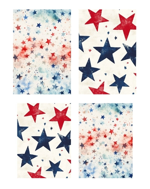 patriotic stars