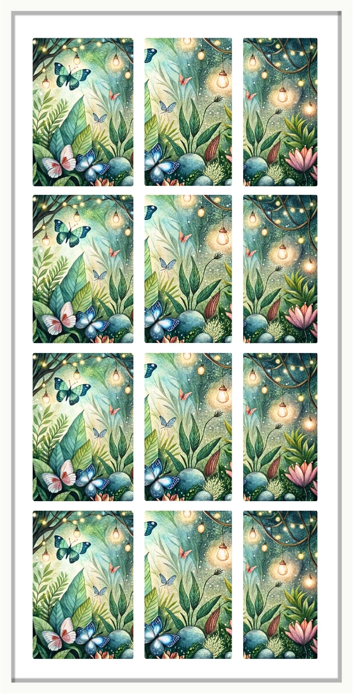 Waterslide Nail Decals | FUTTERFLY JUNGLE