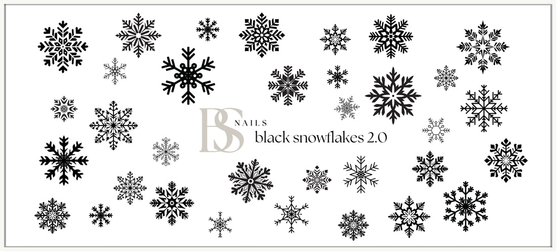 BLACK SNOWFLAKES 2.0