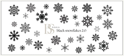 BLACK SNOWFLAKES 2.0