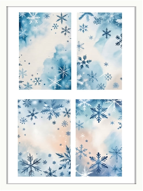 ACID WASHED SNOWFLAKES