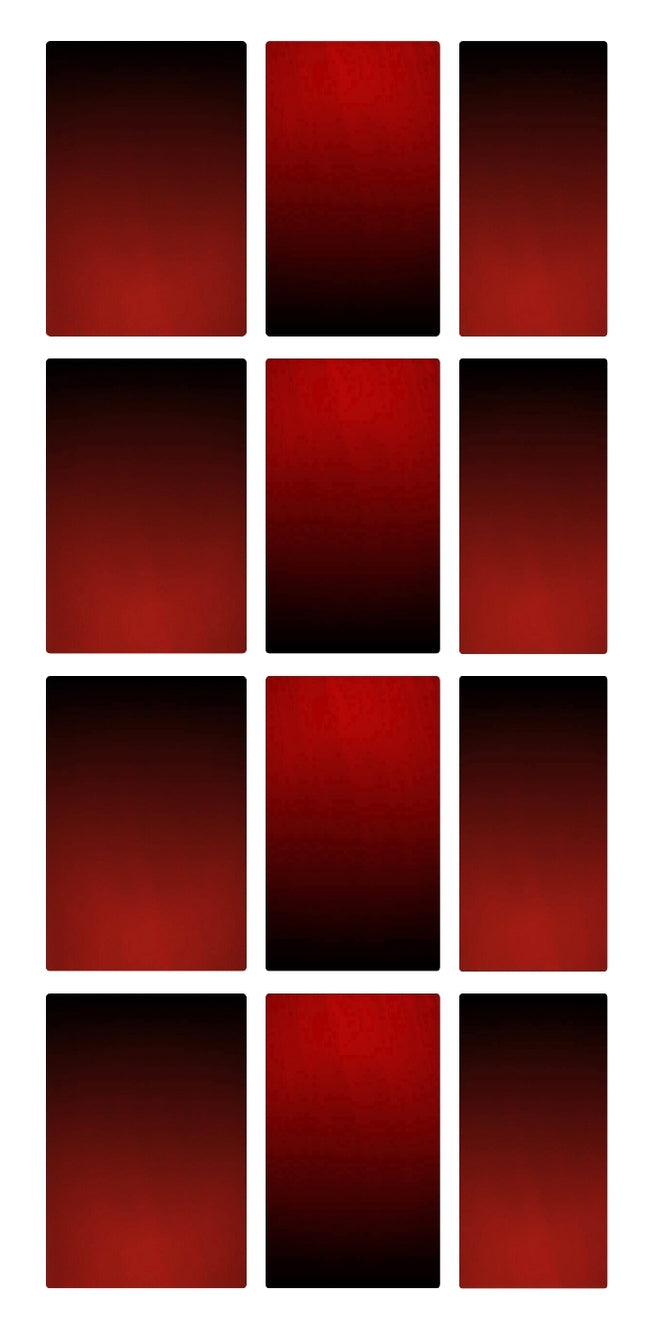black to red