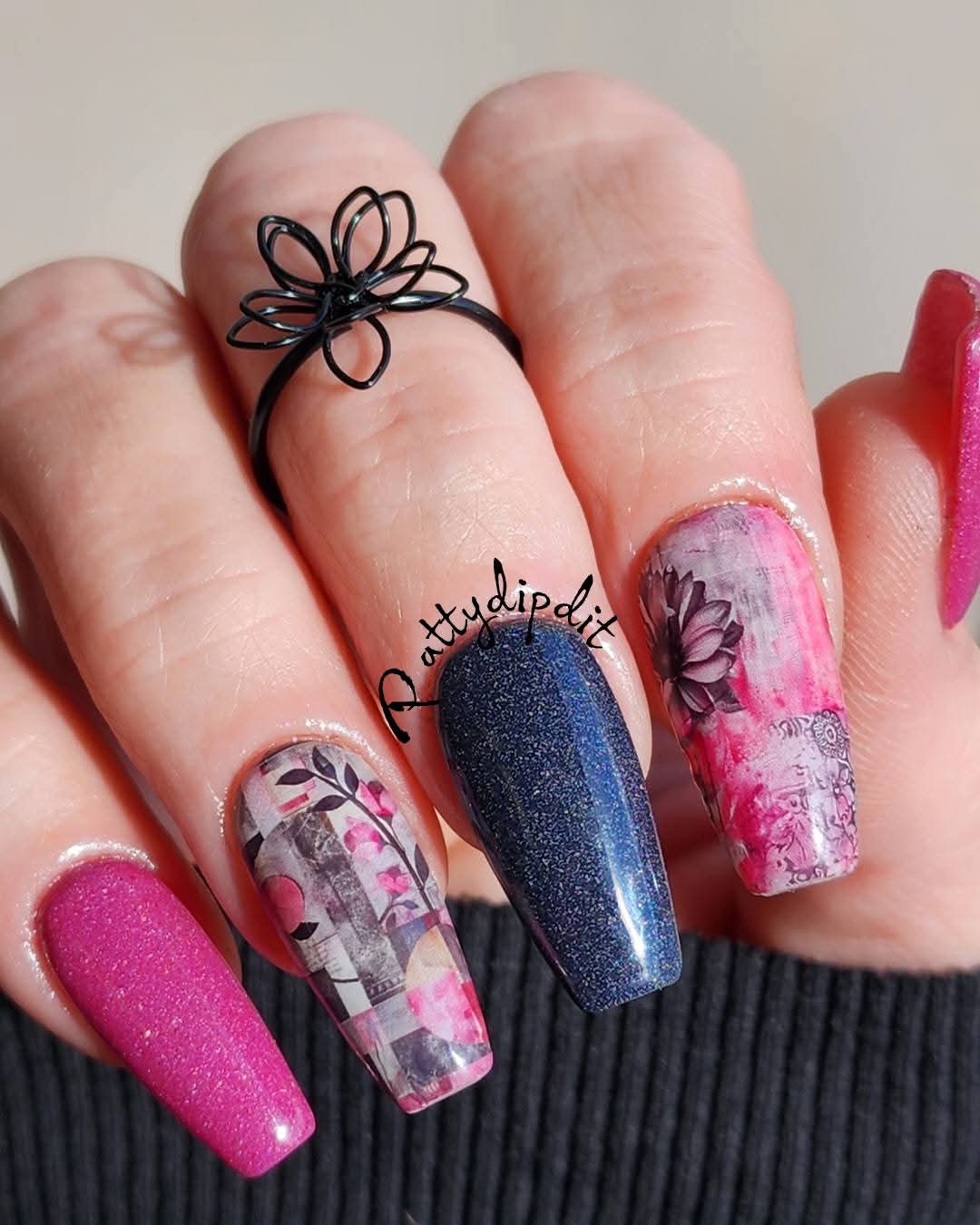 pink grunge